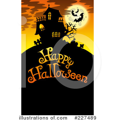 Royalty-Free (RF) Halloween Clipart Illustration by visekart - Stock Sample #227489