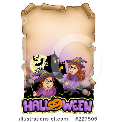 Royalty-Free (RF) Halloween Clipart Illustration by visekart - Stock Sample #227506