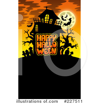 Royalty-Free (RF) Halloween Clipart Illustration by visekart - Stock Sample #227511