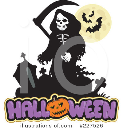 Royalty-Free (RF) Halloween Clipart Illustration by visekart - Stock Sample #227526