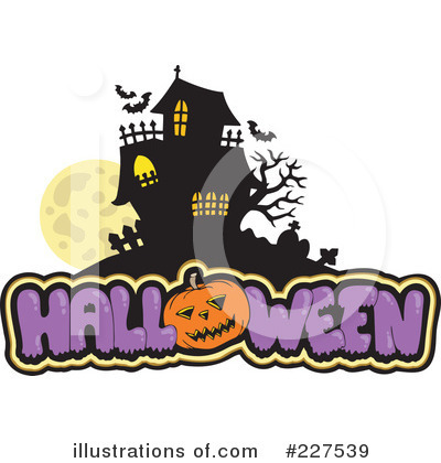 Royalty-Free (RF) Halloween Clipart Illustration by visekart - Stock Sample #227539