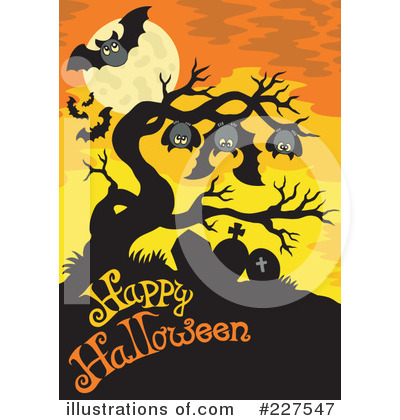 Royalty-Free (RF) Halloween Clipart Illustration by visekart - Stock Sample #227547