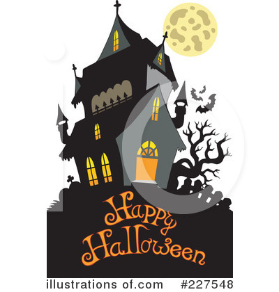 Royalty-Free (RF) Halloween Clipart Illustration by visekart - Stock Sample #227548