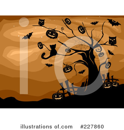 Royalty-Free (RF) Halloween Clipart Illustration by BNP Design Studio - Stock Sample #227860