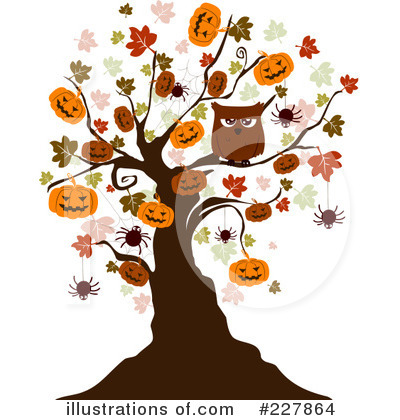 Royalty-Free (RF) Halloween Clipart Illustration by BNP Design Studio - Stock Sample #227864