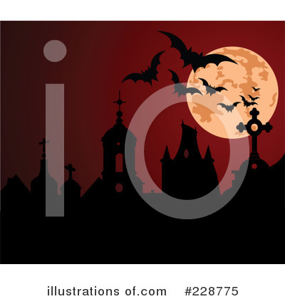 Royalty-Free (RF) Halloween Clipart Illustration by Pushkin - Stock Sample #228775