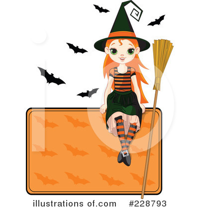 Royalty-Free (RF) Halloween Clipart Illustration by Pushkin - Stock Sample #228793