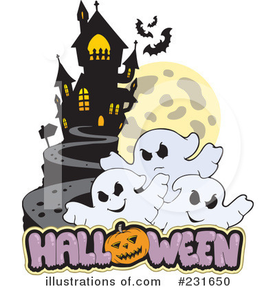 Royalty-Free (RF) Halloween Clipart Illustration by visekart - Stock Sample #231650