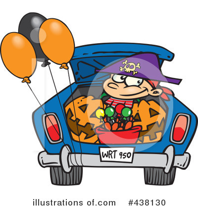 Trick Or Treating Clipart #438130 by toonaday