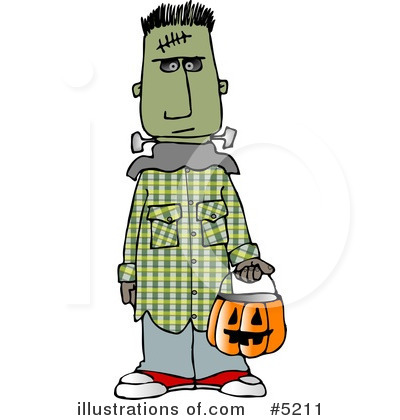 Royalty-Free (RF) Halloween Clipart Illustration by djart - Stock Sample #5211