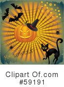 Halloween Clipart #59191 by Eugene