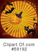 Halloween Clipart #59192 by Eugene