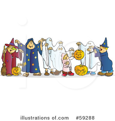 Royalty-Free (RF) Halloween Clipart Illustration by Snowy - Stock Sample #59288