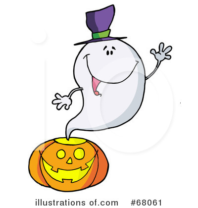 Royalty-Free (RF) Halloween Clipart Illustration by Hit Toon - Stock Sample #68061