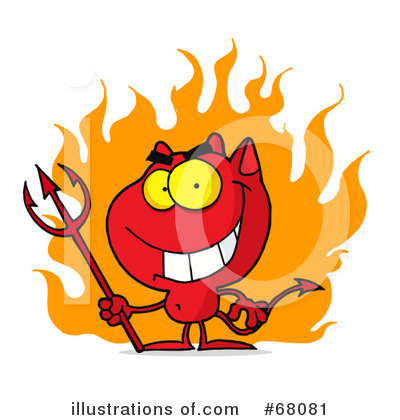 Devil Clipart #68081 by Hit Toon