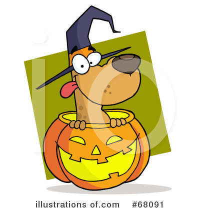 Royalty-Free (RF) Halloween Clipart Illustration by Hit Toon - Stock Sample #68091