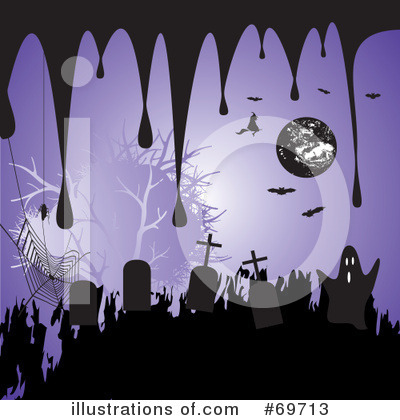 Royalty-Free (RF) Halloween Clipart Illustration by MilsiArt - Stock Sample #69713