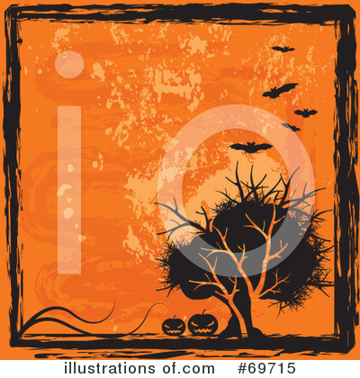 Royalty-Free (RF) Halloween Clipart Illustration by MilsiArt - Stock Sample #69715