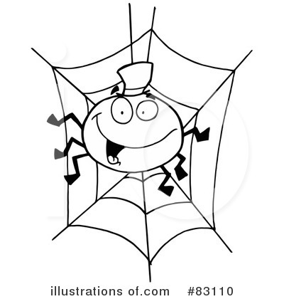 Spider Clipart #83110 by Hit Toon