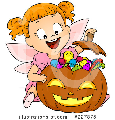 Royalty-Free (RF) Halloween Costume Clipart Illustration by BNP Design Studio - Stock Sample #227875