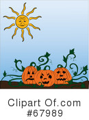Halloween Pumpkin Clipart #67989 by Pams Clipart