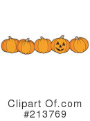 Halloween Pumpkins Clipart #213769 by visekart