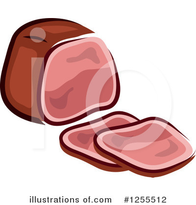 Royalty-Free (RF) Ham Clipart Illustration by Vector Tradition SM - Stock Sample #1255512