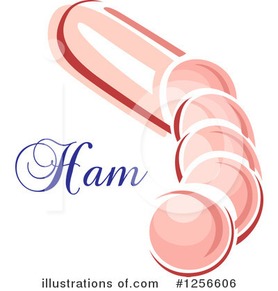 Royalty-Free (RF) Ham Clipart Illustration by Vector Tradition SM - Stock Sample #1256606