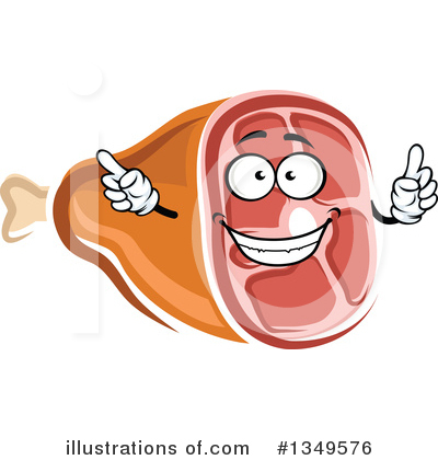 Ham Clipart #1349576 by Vector Tradition SM