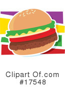 Hamburger Clipart #17548 by Maria Bell