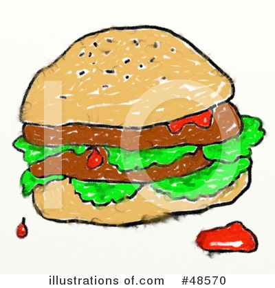 Hamburger Clipart #48570 by Prawny