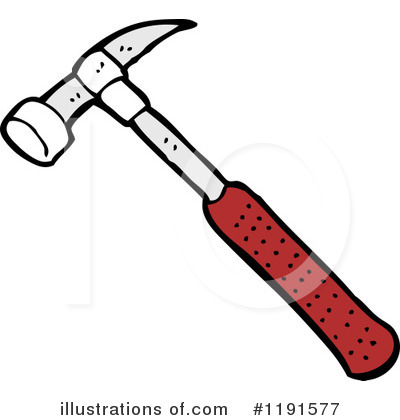 Royalty-Free (RF) Hammer Clipart Illustration by lineartestpilot - Stock Sample #1191577
