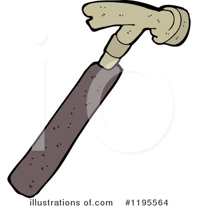 Royalty-Free (RF) Hammer Clipart Illustration by lineartestpilot - Stock Sample #1195564