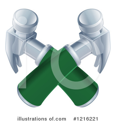 Royalty-Free (RF) Hammer Clipart Illustration by AtStockIllustration - Stock Sample #1216221