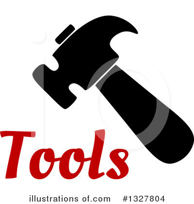 Royalty-Free (RF) Hammer Clipart Illustration by Vector Tradition SM - Stock Sample #1327804