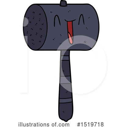 Royalty-Free (RF) Hammer Clipart Illustration by lineartestpilot - Stock Sample #1519718