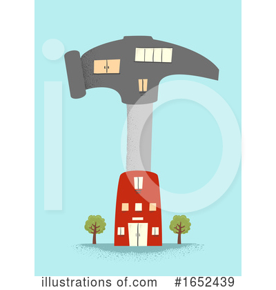 Royalty-Free (RF) Hammer Clipart Illustration by BNP Design Studio - Stock Sample #1652439