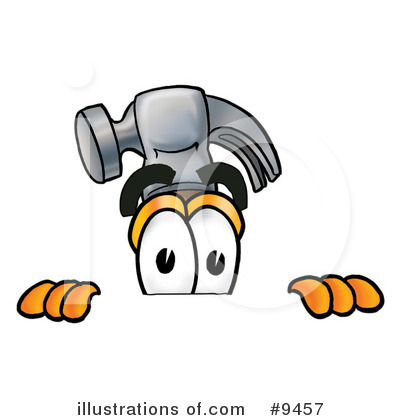 Royalty-Free (RF) Hammer Clipart Illustration by Mascot Junction - Stock Sample #9457