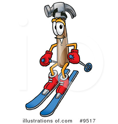 Royalty-Free (RF) Hammer Clipart Illustration by Mascot Junction - Stock Sample #9517