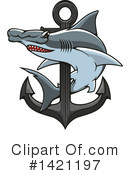 Hammerhead Shark Clipart #1421197 by Vector Tradition SM