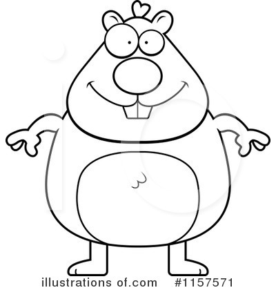 Royalty-Free (RF) Hamster Clipart Illustration by Cory Thoman - Stock Sample #1157571