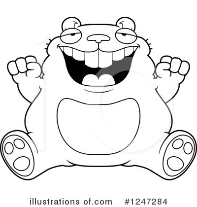 Royalty-Free (RF) Hamster Clipart Illustration by Cory Thoman - Stock Sample #1247284