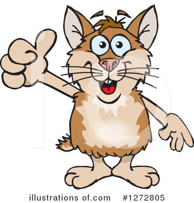 Royalty-Free (RF) Hamster Clipart Illustration by Dennis Holmes Designs - Stock Sample #1272805
