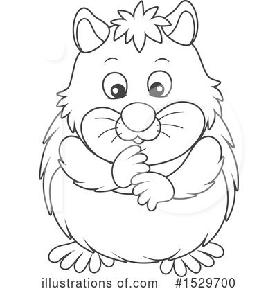Royalty-Free (RF) Hamster Clipart Illustration by Alex Bannykh - Stock Sample #1529700
