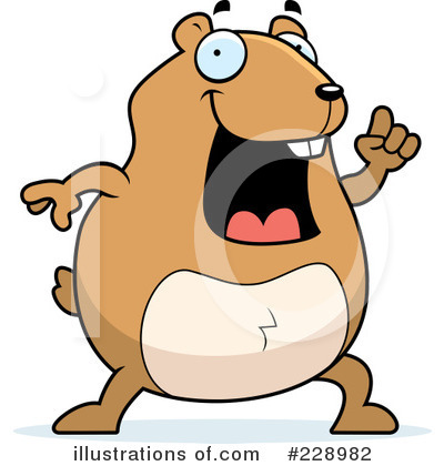 Royalty-Free (RF) Hamster Clipart Illustration by Cory Thoman - Stock Sample #228982