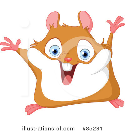 Royalty-Free (RF) Hamster Clipart Illustration by yayayoyo - Stock Sample #85281