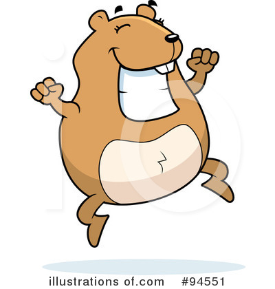 Royalty-Free (RF) Hamster Clipart Illustration by Cory Thoman - Stock Sample #94551
