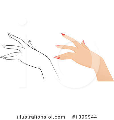 Finger Nails Clipart #1099944 by Melisende Vector