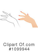Hand Clipart #1099944 by Melisende Vector