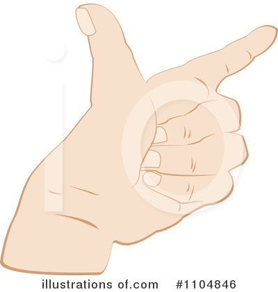 Royalty-Free (RF) Hand Clipart Illustration by Bad Apples - Stock Sample #1104846